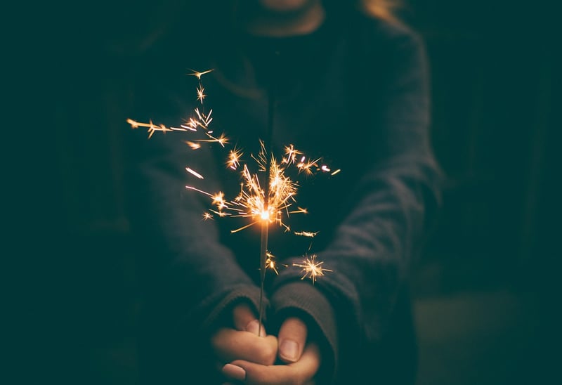 Fireworks at Night